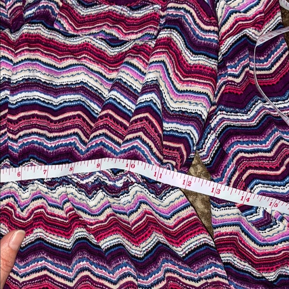 Rue21 Blue and Purple Long Sleeve Sweater Dress - Picture 12 of 15